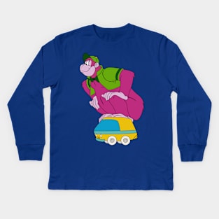 Great Grape Ape Kids Long Sleeve T-Shirt